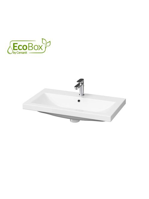 Cersanit Como Kerámia mosdó 80x45 túlfolyóval K32004BOX - Fü