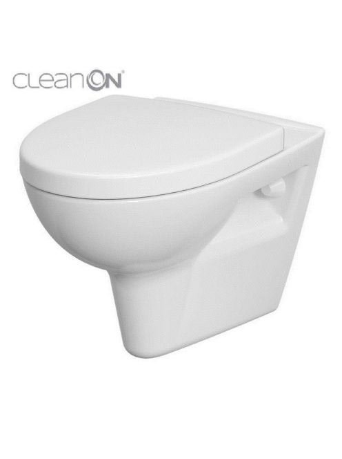 Cersanit Parva CleanOn perem nélküli függő WC csésze, könnye