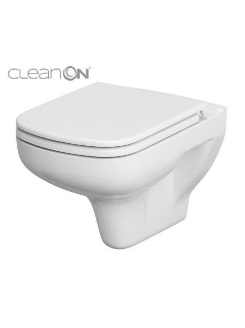 Cersanit Colour perem nélküli fali WC, CleanOn technológiáva