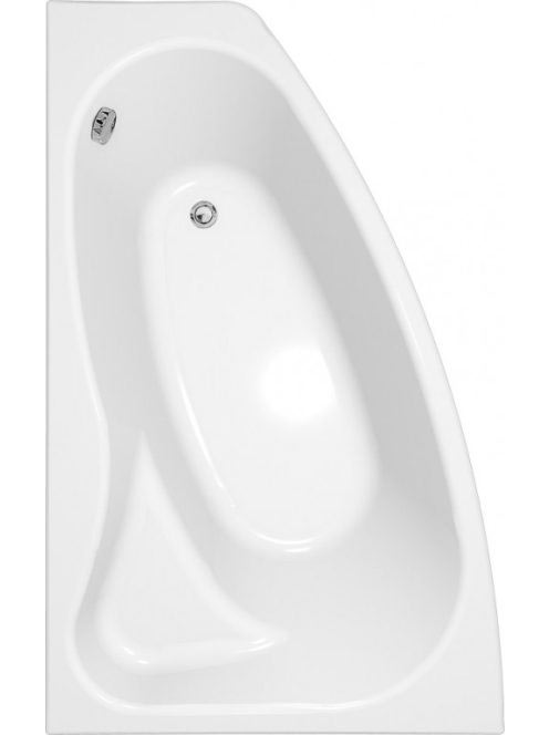 Cersanit Sicilia 160x100 balos aszimmetrikus akril kád S301-