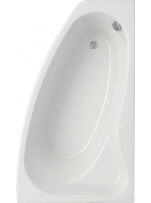 Cersanit Sicilia 170x100 jobbos aszimmetrikus akril kád S301