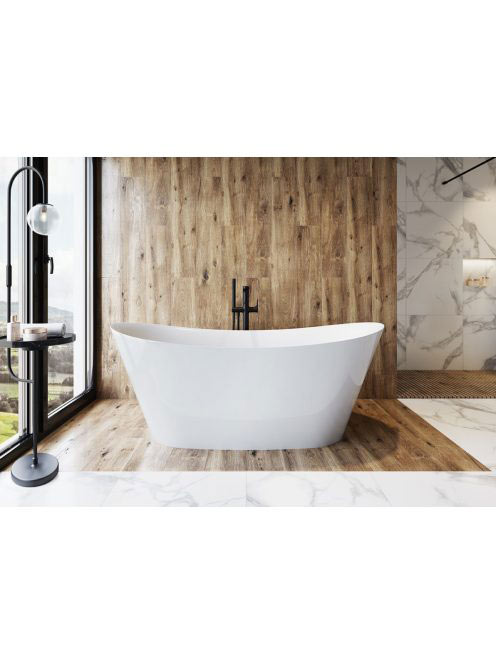 Cersanit Inverto akril fürdőkád 170x80 Click-Clack krómozott