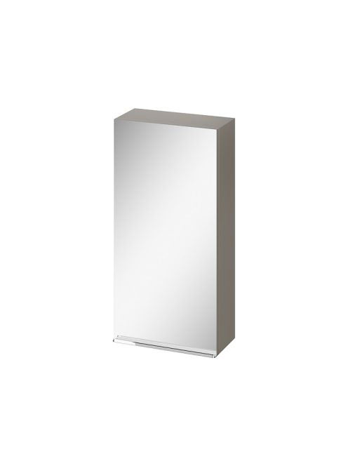 Cersanit Virgo szürkés tölgy tükrös szekrény 40, króm fogant