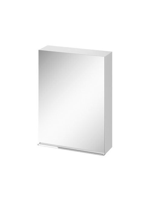 Cersanit Virgo fehér tükrös szekrény 60, króm fogantyúval S5