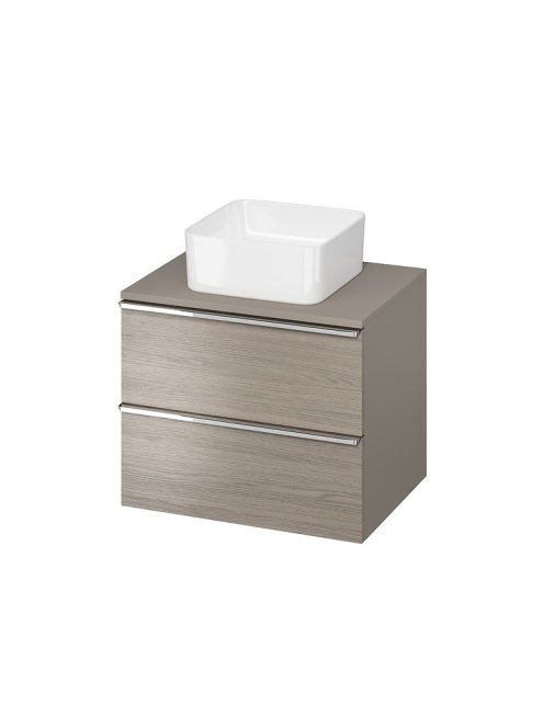 Cersanit Virgo szürkés tölgy mosdószekrény 60-as mosdóhoz, k