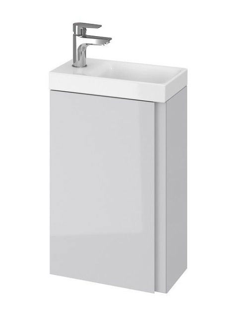 Cersanit Moduo alsószekrény kerámia kézmosóval 59x39 cm, szü