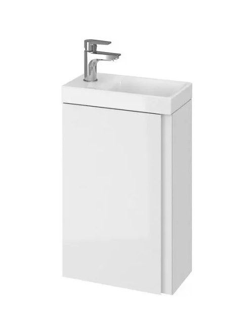 Cersanit Moduo alsószekrény kerámia kézmosóval 59x39 cm, fén