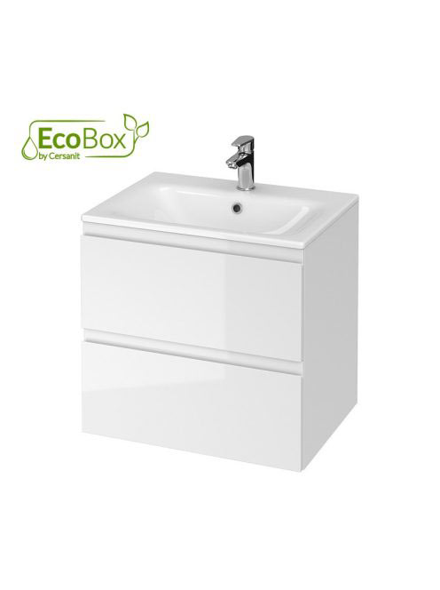 Cersanit Moduo 2 fiókos alsószekrény 60 süllyesztett kerámia