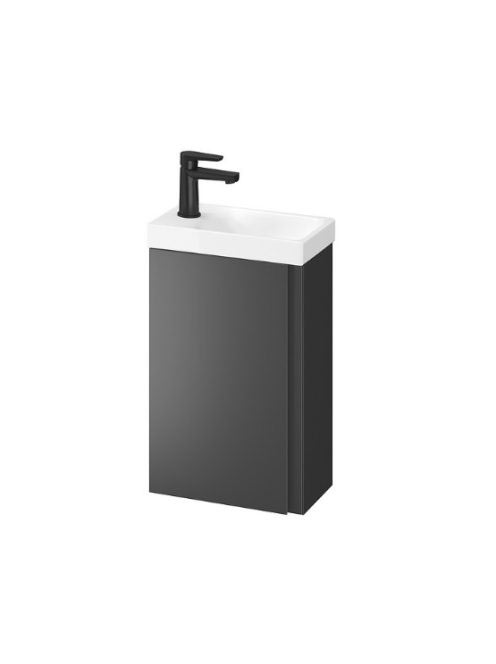 Cersanit Moduo alsószekrény kerámia kézmosóval 59x39 cm, ant