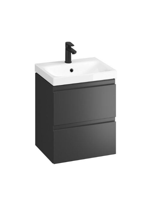 Cersanit Moduo dupla fiókos mosdószekrény 50x40 cm, kerámia