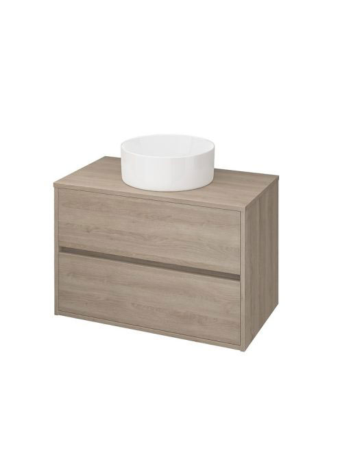 Cersanit Crea 100 mosdószekrény munkalappal, pultratehető mo