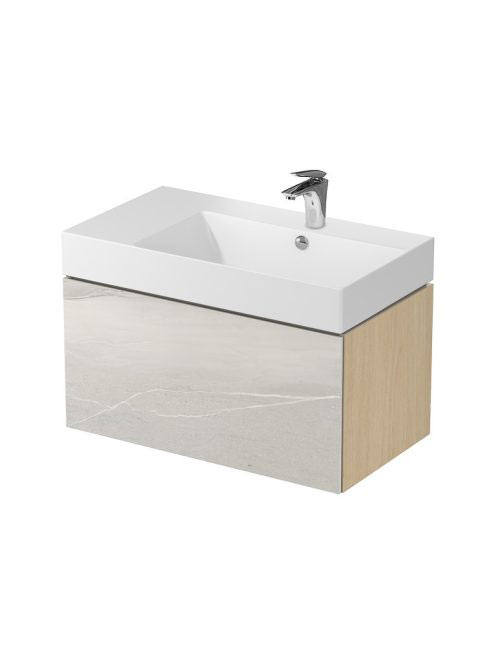 Cersanit Inverto Lake Stone 80 mosdószekrény, beépíthető mos