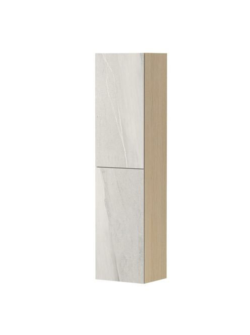 Cersanit Inverto Lake Stone 2 ajtós magas szekrény 40x159 cm