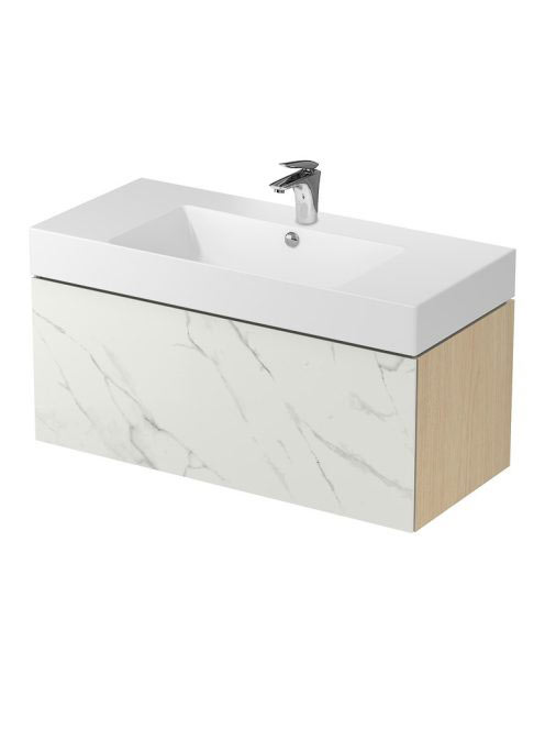 Cersanit Inverto Calacatta 100 mosdószekrény, beépíthető mos