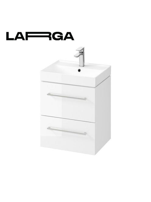 Cersanit Larga 2 fiókos alsószekrény mosdó nélkül 49x57x39cm