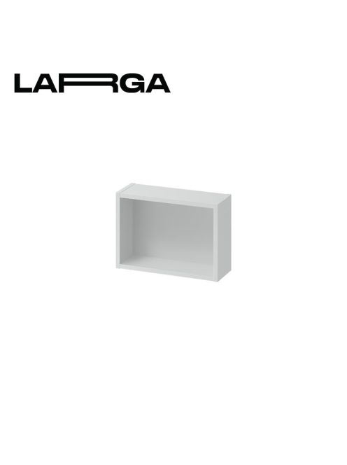 Cersanit Larga kiegészítő szekrény 40x28cm, szürke S932-083