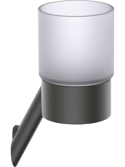 Deante Silia fali pohártartó, titánium ADI_D911 - Fürdőszoba