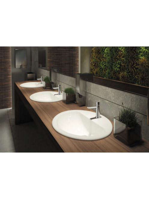 Deante Press nyomógombos mosdó csaptelep lefolyógarnitúra né