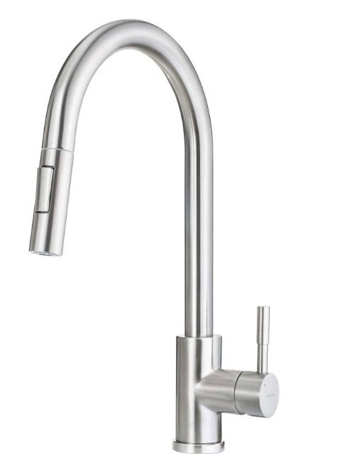 Deante Lima konyhai csap kihúzható kifolyóval, króm BBM_F72M