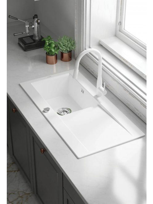 Deante Lukrecja konyhai csaptelep kihúzható kifolyóval és vi