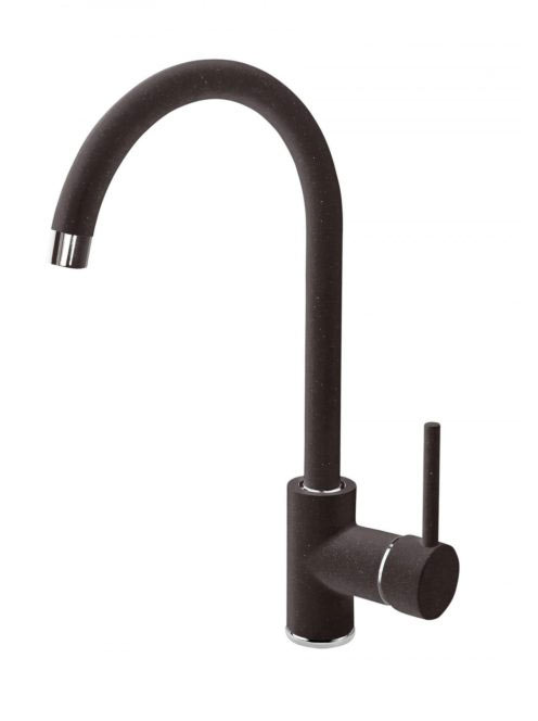 Deante Nemezja magasított konyhai csaptelep, grafit/króm BEN