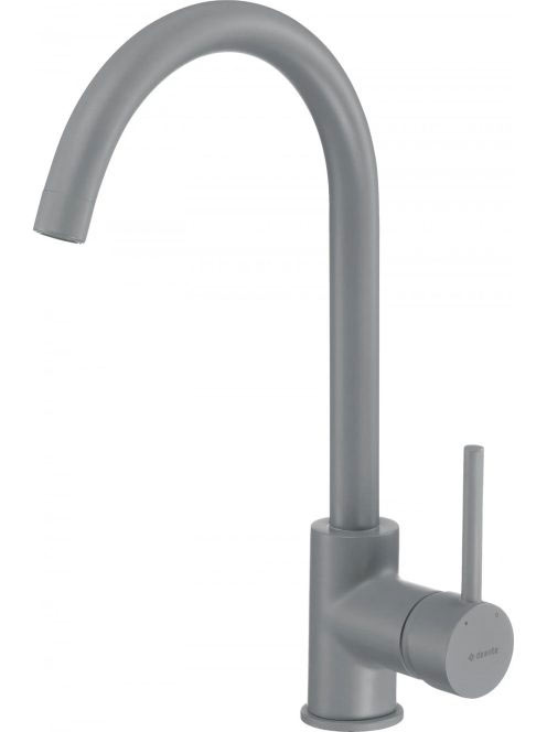 Deante Milin egykaros konyhai csaptelep, matt szürke BEU S62
