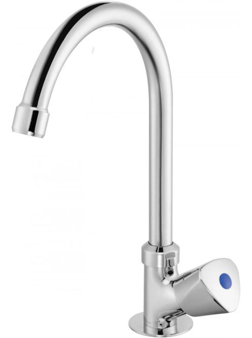 Deante tekerőgombos 266 mm-es magas mosdócsaptelep, hideg va