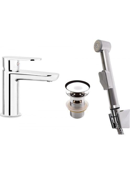 Deante Alpinia mosdó csaptelep bidészettel BGA 027M - Fürdős