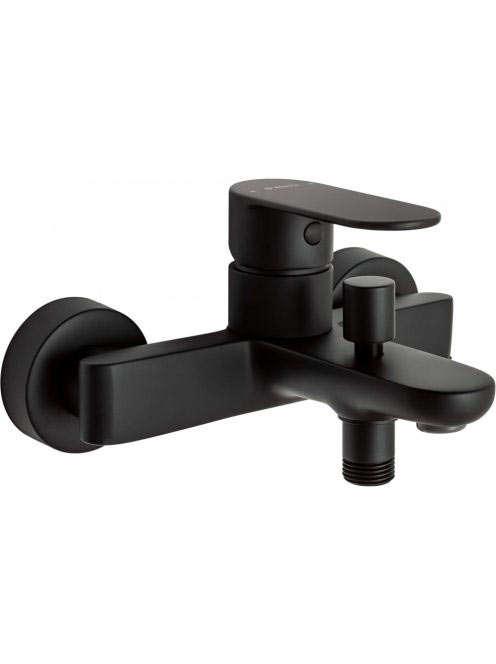 Deante Alpinia kádtöltő csaptelep, matt fekete BGA_N10M - Fü