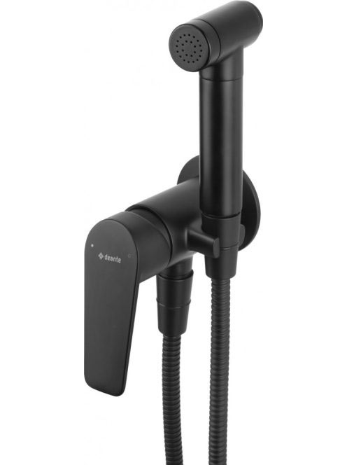Deante Jasmin falsík alatti keverő intim zuhannyal, matt fek