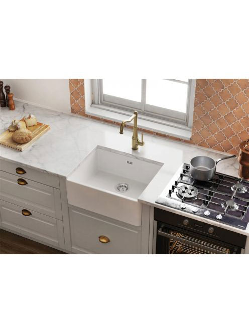 Deante Tamizo egykaros konyhai csaptelep szögletes kifolyóva