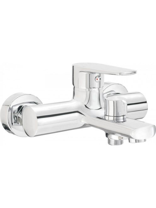 Deante Tubo króm kádcsaptelep zuhanyszett nélkül BUT_010M -