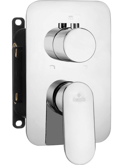 Deante Alpinia falon kívüli csaptelep belső egységhez, króm