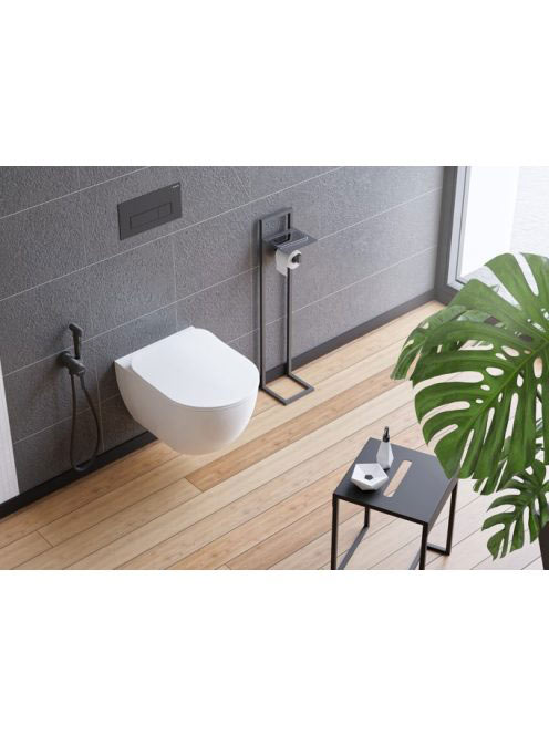 Deante Peonia perem nélküli fali WC csésze soft close ülőkév