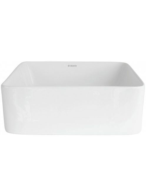 Deante Jasmin szögletes kerámia mosdótál 34,5 cm fehér CDJ_6