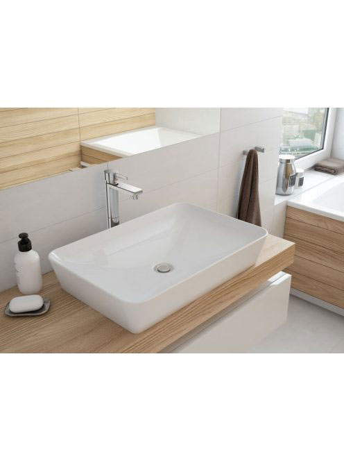 Deante Tess pultra ültethető kerámia mosdó CDS 6U6S - Fürdős