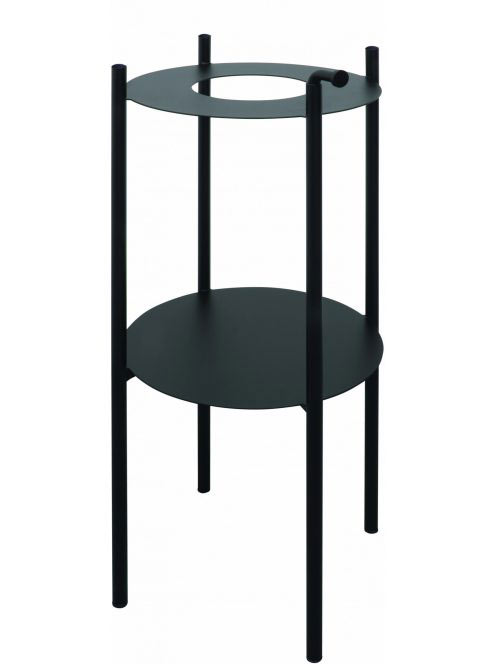 Deante Silia álló fém konzol 84x36 cm, matt fekete CKS_N36A