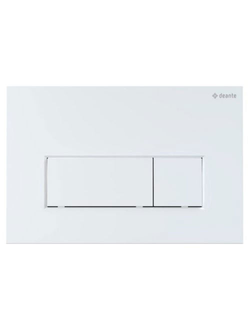 Deante Slim nyomólap süllyesztett szerelőelemekhez, matt feh