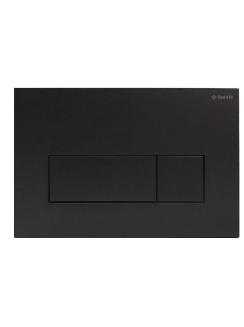 Deante Slim nyomólap süllyesztett szerelőelemekhez, matt fek