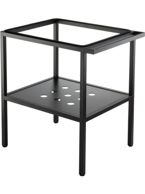 Deante Temisto fekete fürdőszobai mosdóállvány 56,5x50 cm tö