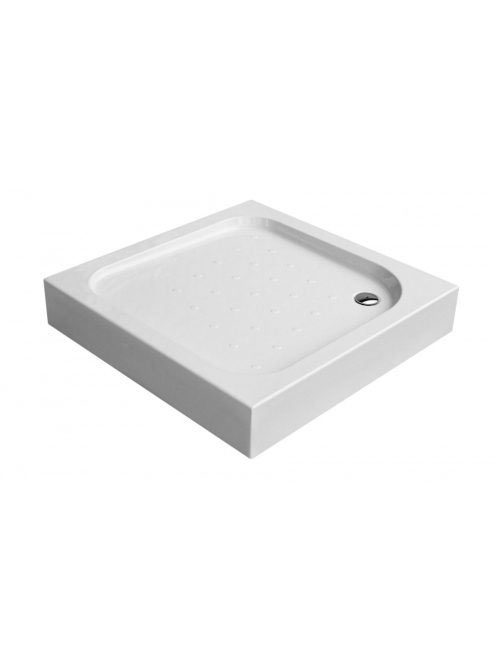 Deante Corner önhordó szögletes előlapos magas akril zuhanyt