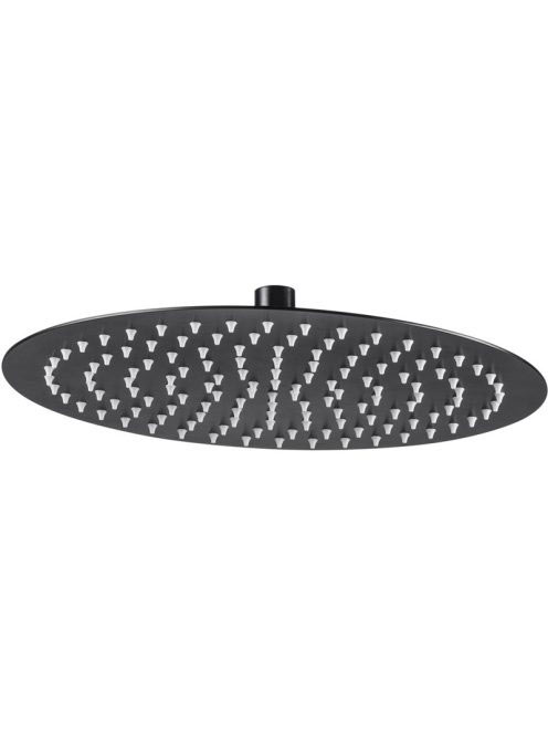 Deante Floks kerek esőztető, fekete NAC 203K - Fürdőszoba -