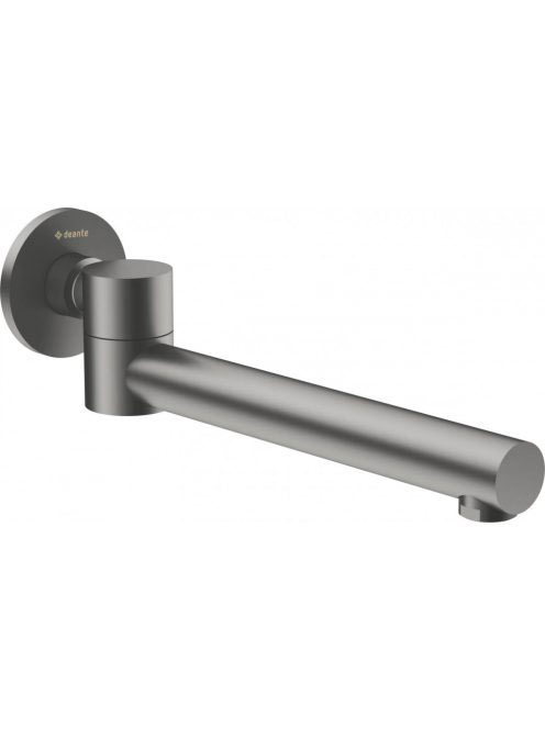 Deante Cascada kihajtható kádkifolyó, titánium NAC_D87K - Fü