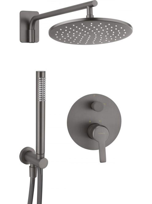 Deante Arnika Titanium falba építhető szett NAC D9QP - Fürdő