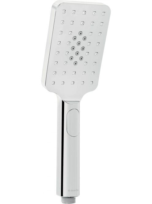 Deante Alpinia 3 funkciós szögletes kézizuhany, króm NGA 051