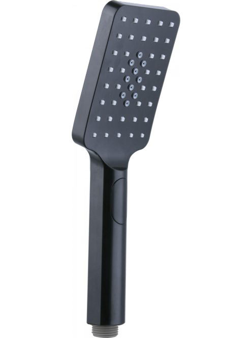 Deante Alpinia 3 funkciós szögletes kézizuhany, matt fekete
