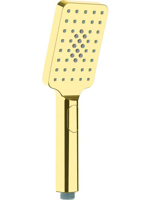 Deante Alpinia 3 funkciós szögletes kézizuhany, arany NGA Z5
