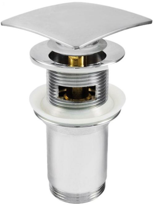 Deante Click-Clack szögletes leeresztő szelep túlfolyó és tú