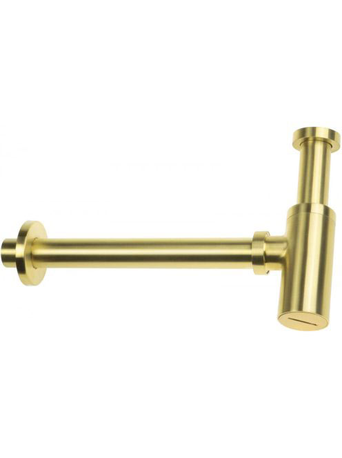 Deante kerek mosdószifon, szálcsiszolt arany NHC R31K - Fürd