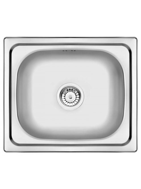 Deante Doppio 1 medencés rozsdamentes acél mosogató 48x43 cm